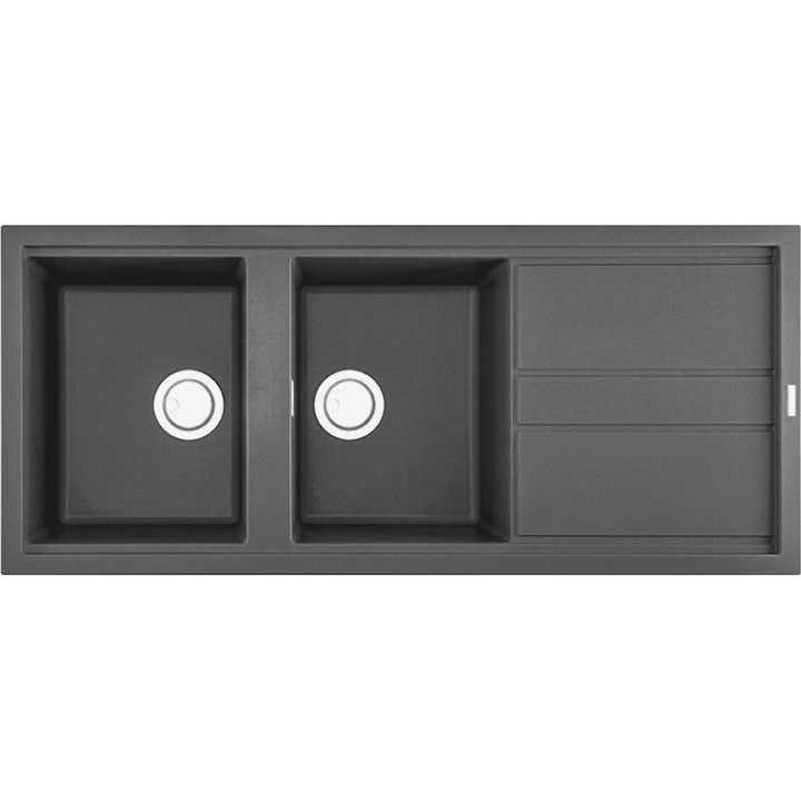 Zlewozmywaki ELLECI BEST 500 KERATEK PLUS ciemnoszary LKB50099