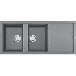 Zlewozmywaki ELLECI BEST 500 KERATEK PLUS jasnoszary LKB50097
