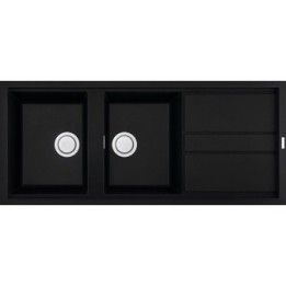 Zlewozmywaki ELLECI BEST 500 KERATEK PLUS czarny LKB50086