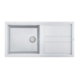 Zlewozmywak ELLECI BEST 480 GRANITEK bianco LGB48068