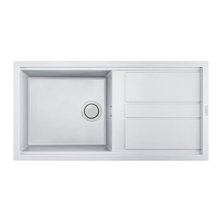 Zlewozmywak ELLECI BEST 480 GRANITEK bianco LGB48068