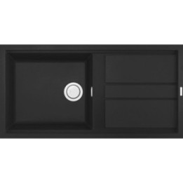 Zlewozmywak ELLECI BEST 480 GRANITEK nero LGB48040