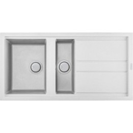 Zlewozmywak Elleci BEST 475 GRANITEK bianco LGB47568