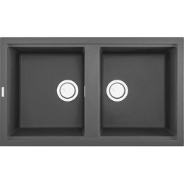 Zlewozmywak Elleci BEST 450 KERATEK PLUS ciemnoszary LKB45099