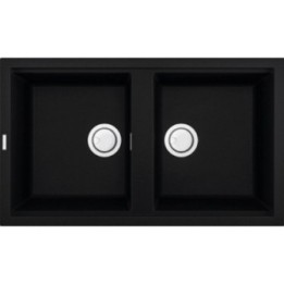 Zlewozmywak Elleci BEST 450 KERATEK PLUS czarny LKB45086