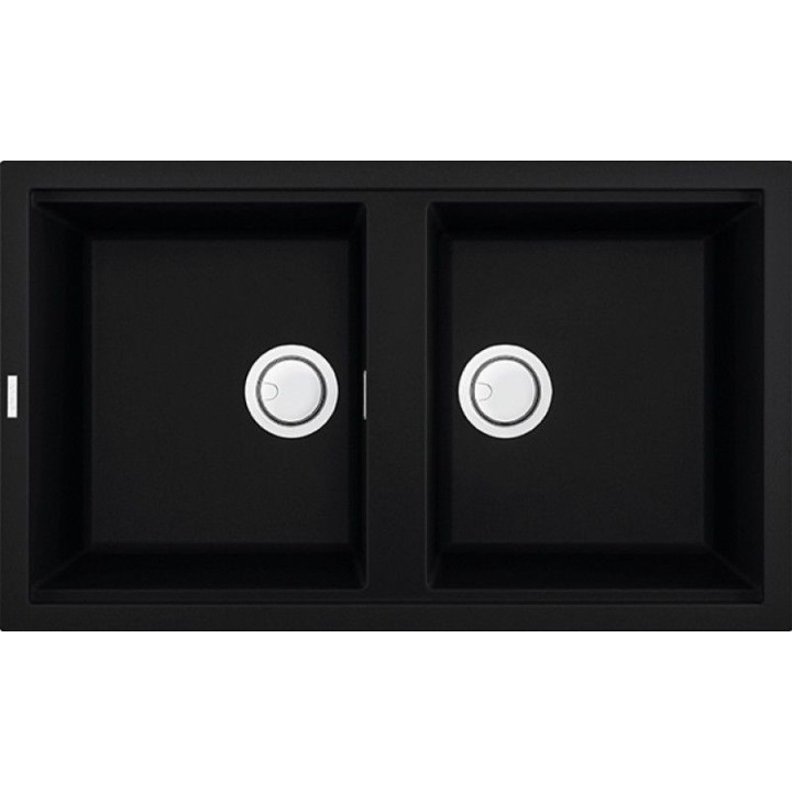 Zlewozmywak Elleci BEST 450 KERATEK PLUS czarny LKB45086