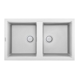 Zlewozmywak Elleci BEST 450 GRANITEK bianco LGB45068