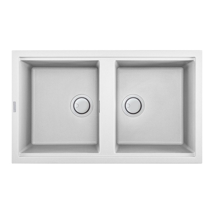 Zlewozmywak Elleci BEST 450 GRANITEK bianco LGB45068