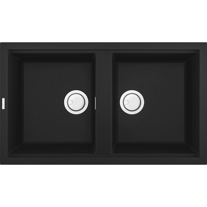Zlewozmywak Elleci BEST 450 GRANITEK nero LGB45040