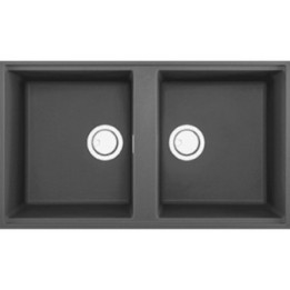 Zlewozmywak Elleci BEST 450 KERATEK PLUS ciemnoszary LKB45099BSO