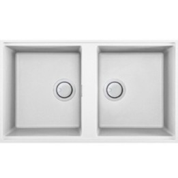 Zlewozmywak Elleci BEST 450 KERATEK PLUS biały LKB45096BSO
