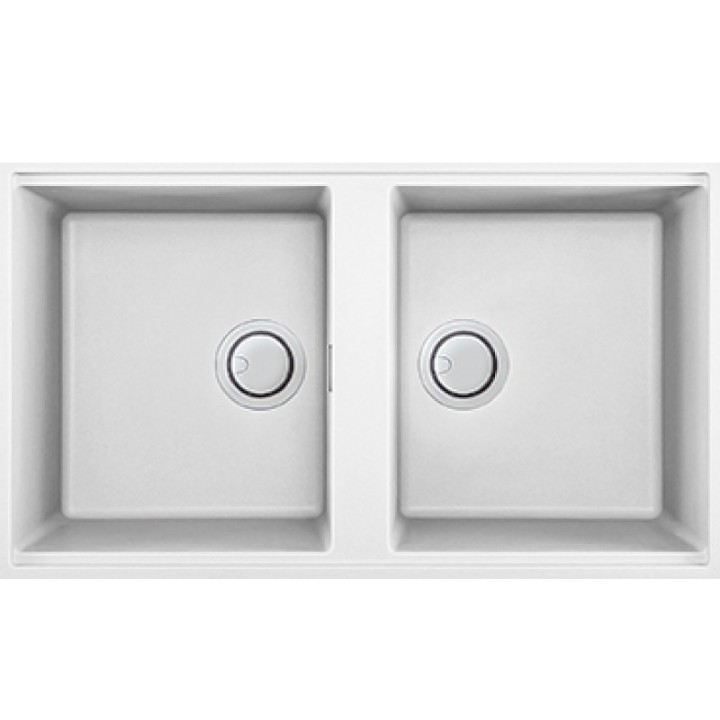 Zlewozmywak Elleci BEST 450 KERATEK PLUS biały LKB45096BSO