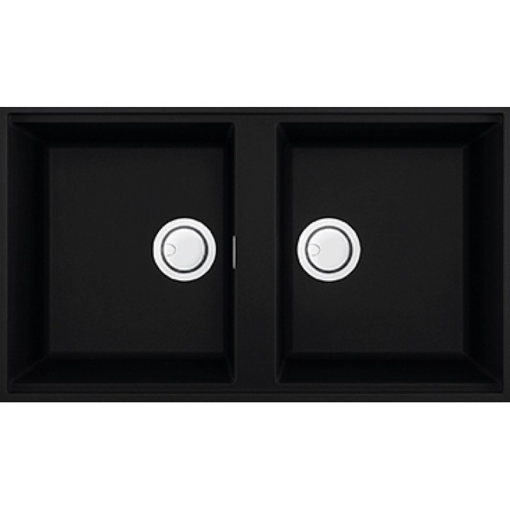Zlewozmywak Elleci BEST 450 KERATEK PLUS czarny LKB45086BSO