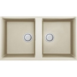 Zlewozmywak Elleci BEST 450 GRANITEK bianco antico LGB45062BSO