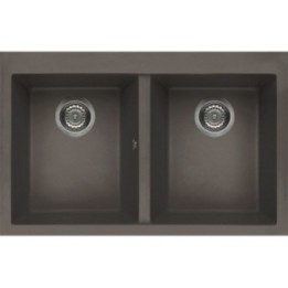 Zlewozmywak ELLECI QUADRA 350 KERATEK PLUS dove grey LKQ35093