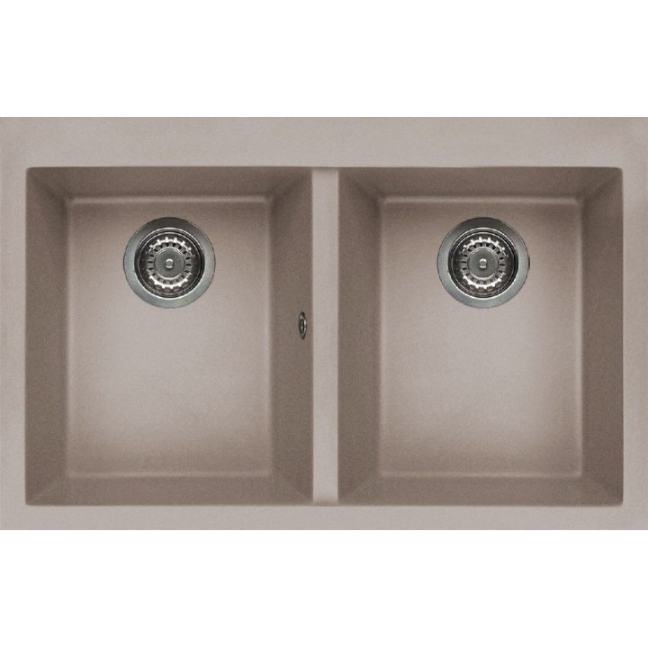 Zlewozmywak ELLECI QUADRA 350 GRANITEK tortora LGQ35043