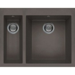 Zlewozmywak ELLECI QUADRA 150 KERATEK PLUS dove grey LKQ15093