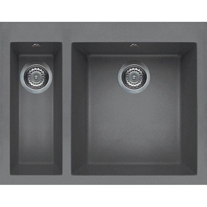 Zlewozmywak ELLECI QUADRA 150 METALTEK tytan LMQ15073