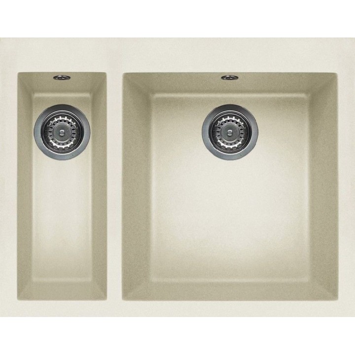 Zlewozmywak ELLECI QUADRA 150 GRANITEK bianco antico LGQ15062