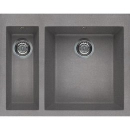 Zlewozmywak ELLECI QUADRA 150 GRANITEK cemento LGQ15048