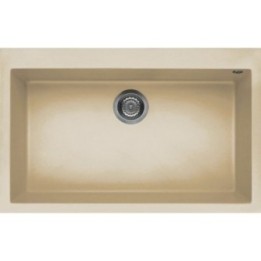 Zlewozmywak Elleci QUADRA 130 KERATEK PLUS szampan LKQ13095