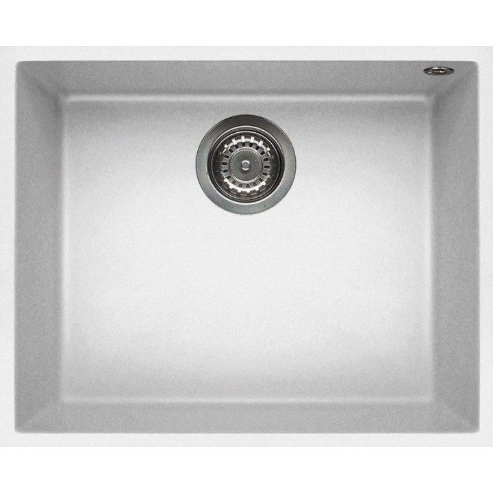 Zlewozmywak ELLECI QUADRA 105 GRANITEK bianco LGQ10568
