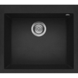 Zlewozmywak ELLECI QUADRA 105 GRANITEK nero LGQ10540