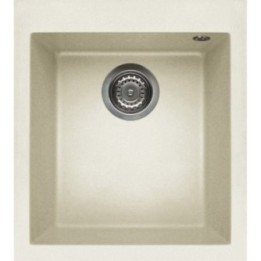 Zlewozmywak ELLECI QUADRA 100 GRANITEK bianco antico LGQ10062