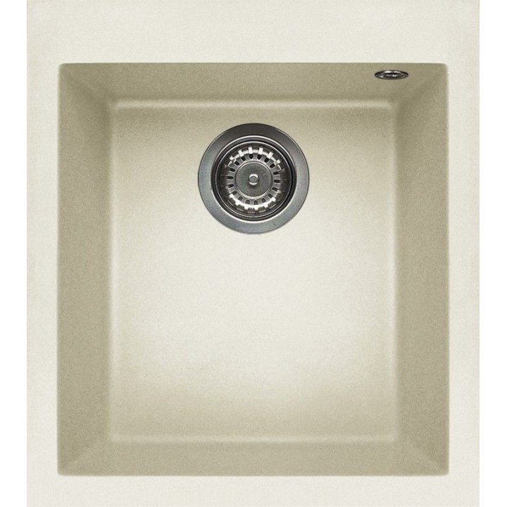 Zlewozmywak ELLECI QUADRA 100 GRANITEK bianco antico LGQ10062