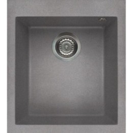 Zlewozmywak ELLECI QUADRA 100 GRANITEK cemento LGQ10048