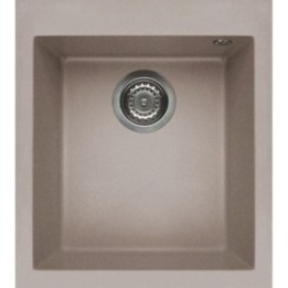 Zlewozmywak ELLECI QUADRA 100 GRANITEK tortora LGQ10043