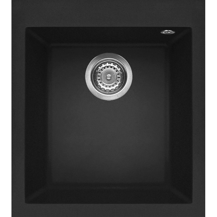 Zlewozmywak ELLECI QUADRA 100 GRANITEK nero LGQ10040