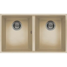 Zlewozmywak ELLECI QUADRA 350 KERATEK PLUS szampan LKQ35095BSO