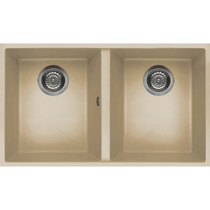 Zlewozmywak ELLECI QUADRA 350 KERATEK PLUS szampan LKQ35095BSO