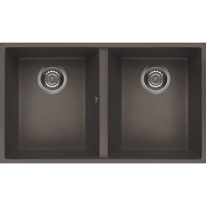 Zlewozmywak ELLECI QUADRA 350 KERATEK PLUS dove grey LKQ35093BSO