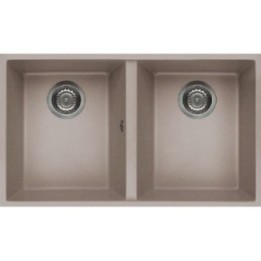 Zlewozmywak ELLECI QUADRA 350 GRANITEK tortora LGQ35043BSO