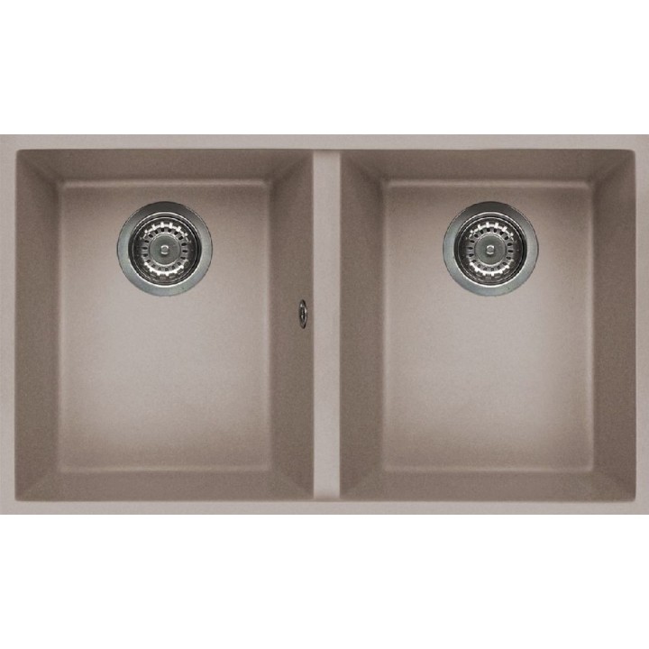 Zlewozmywak ELLECI QUADRA 350 GRANITEK tortora LGQ35043BSO