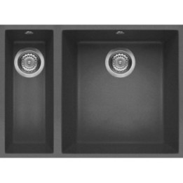 Zlewozmywak ELLECI QUADRA 150 KERATEK PLUS ciemnoszary LKQ15099BSO