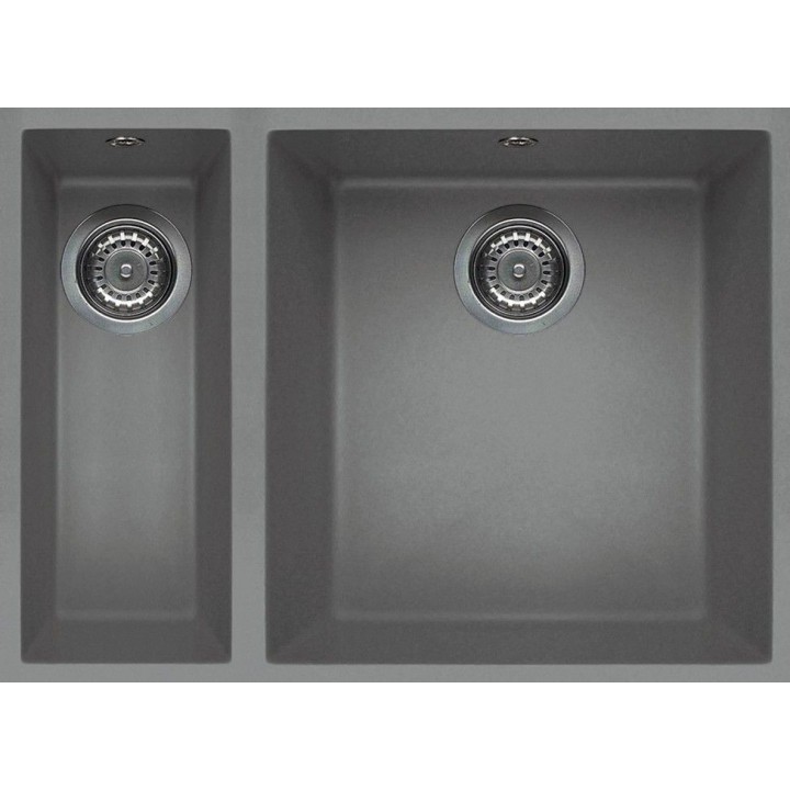 Zlewozmywak ELLECI QUADRA 150 KERATEK PLUS jasnoszary LKQ15097BSO