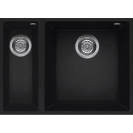 Zlewozmywak ELLECI QUADRA 150 KERATEK PLUS czarny LKQ15086BSO