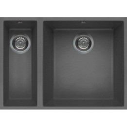 Zlewozmywak ELLECI QUADRA 150 METALTEK tytan LMQ15073BSO