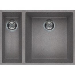 Zlewozmywak ELLECI QUADRA 150 GRANITEK cemento LGQ15048BSO