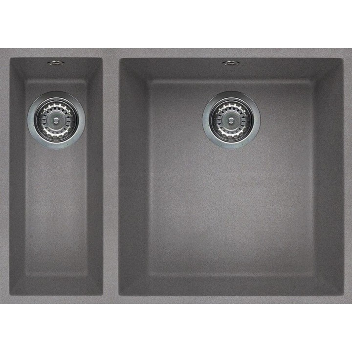 Zlewozmywak ELLECI QUADRA 150 GRANITEK cemento LGQ15048BSO