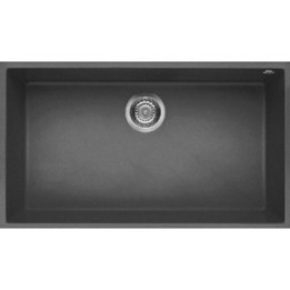 Zlewozmywak Elleci QUADRA 130 KERATEK PLUS ciemnoszary LKQ13099BSO