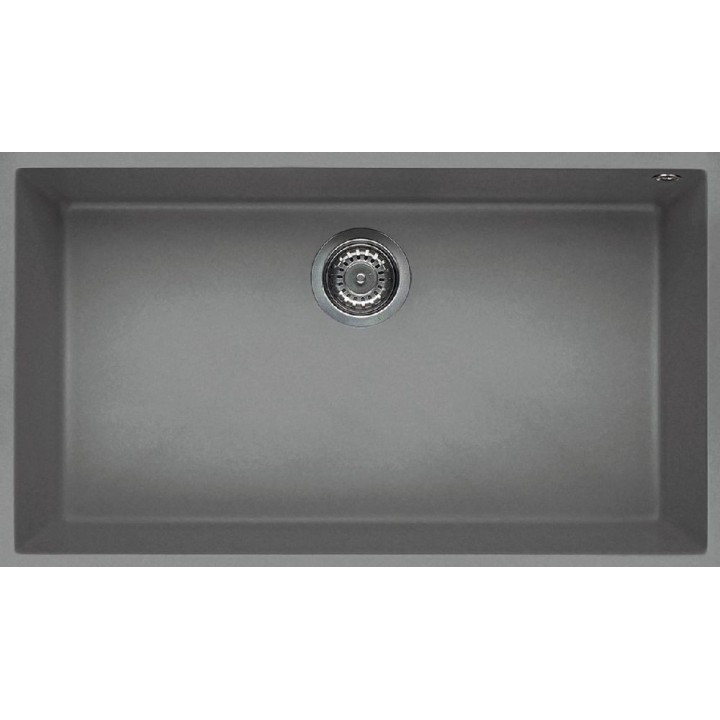 Zlewozmywak Elleci QUADRA 130 KERATEK PLUS jasnoszary LKQ13097BSO