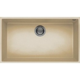Zlewozmywak Elleci QUADRA 130 KERATEK PLUS szampan LKQ13095BSO