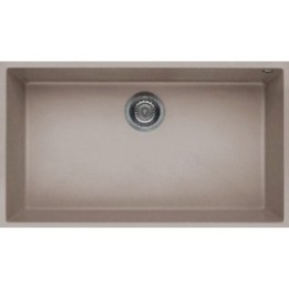 Zlewozmywak ELLECI QUADRA 130 GRANITEK tortora LGQ13043BSO
