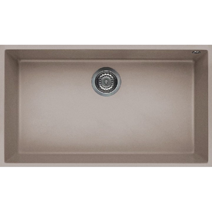 Zlewozmywak ELLECI QUADRA 130 GRANITEK tortora LGQ13043BSO