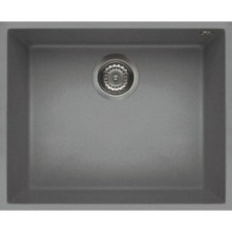 Zlewozmywak ELLECI QUADRA 105 BSO KERATEK PLUS jasnoszary LKQ10597BSO