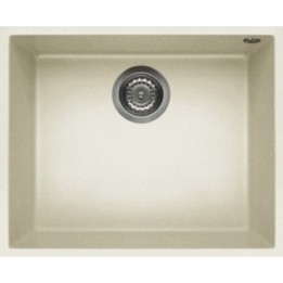 Zlewozmywak ELLECI QUADRA 105 BSO GRANITEK bianco antico LGQ10562BSO